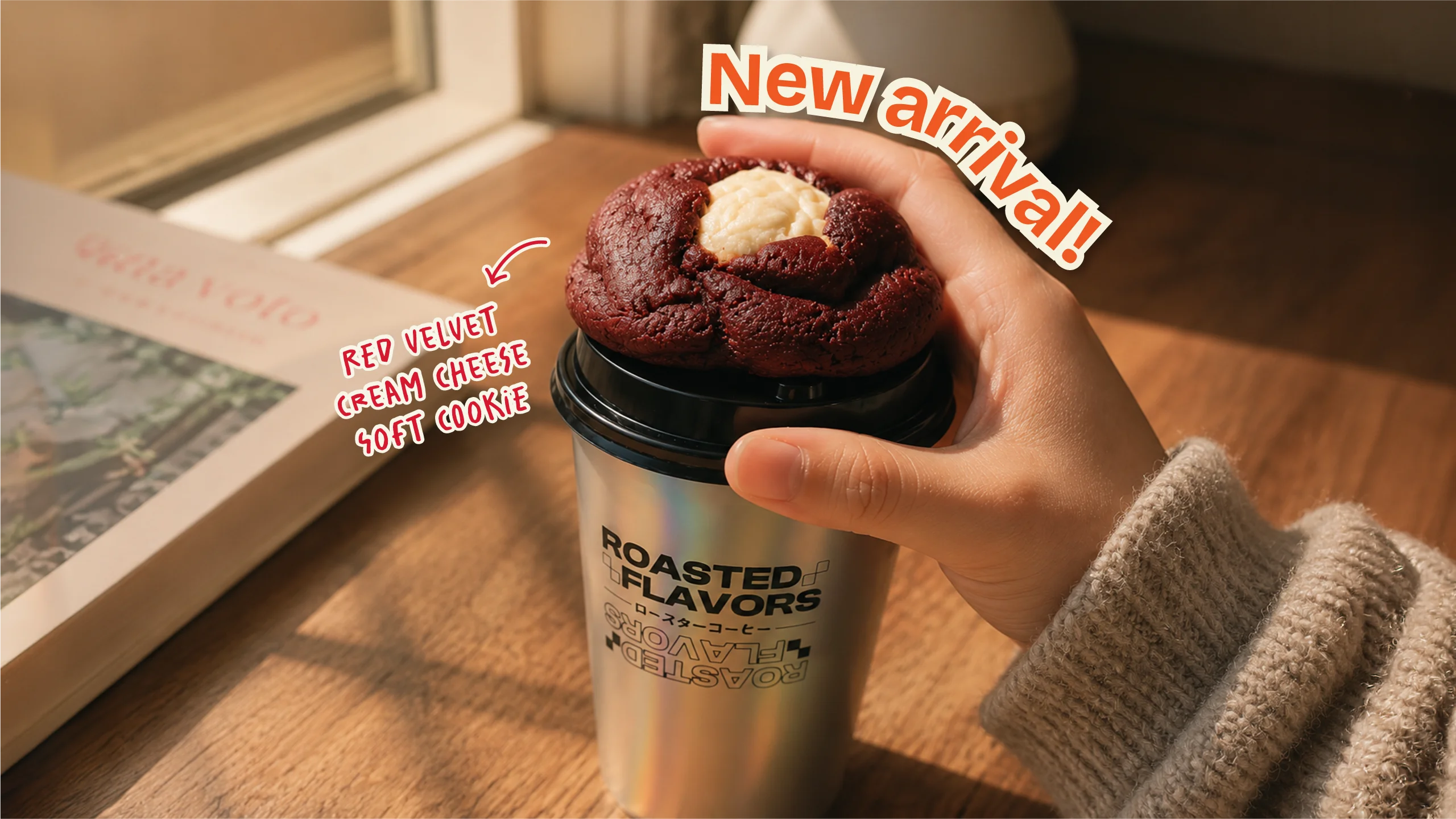 New arrival — Red Velvet Cream Cheese Soft Cookie